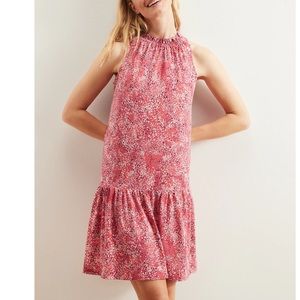 Banana Republic Petite Knit Flounce Shift Dress
